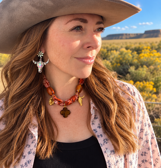 Western Scarf Necklaces