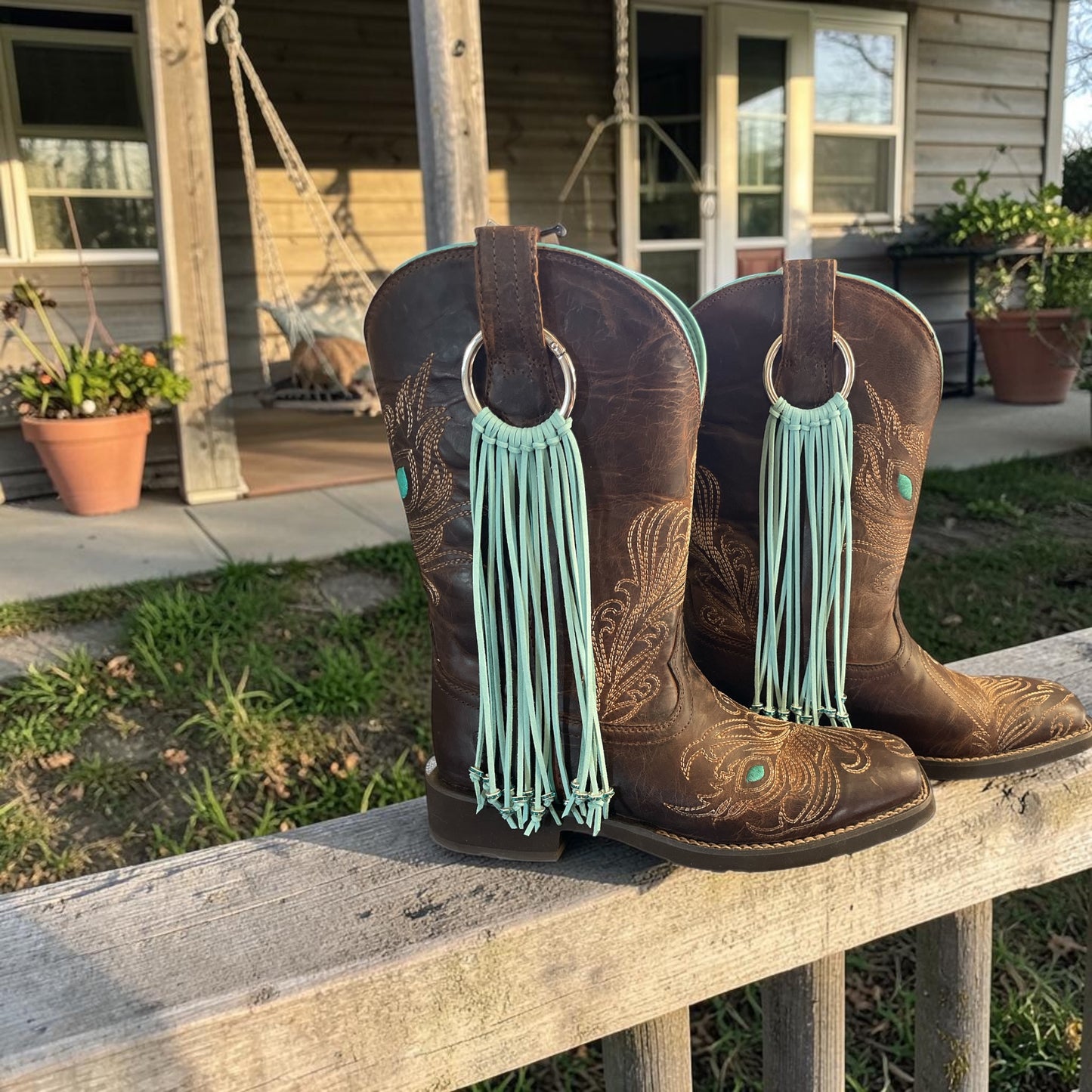 Turquoise Fringe