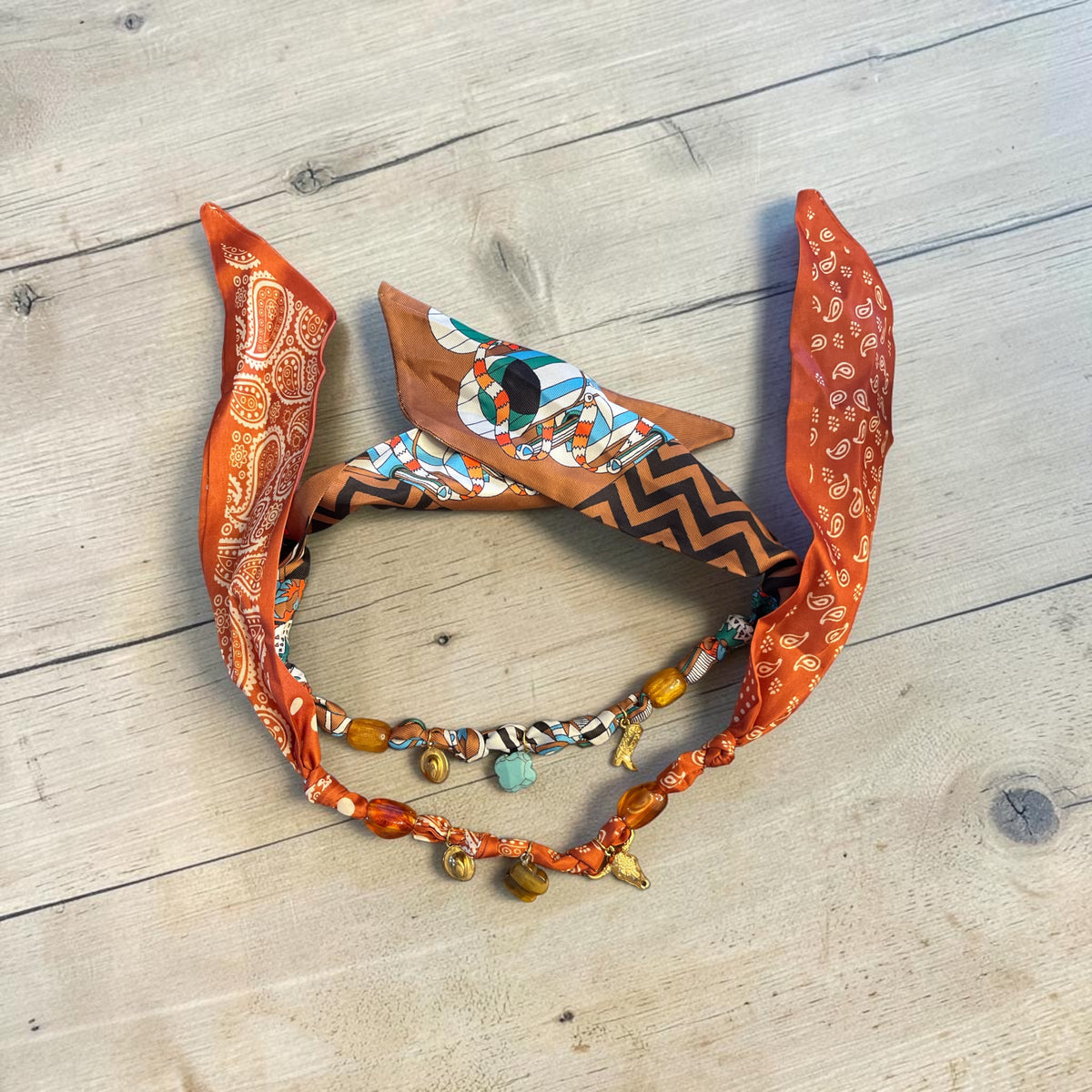 Western Scarf Necklaces